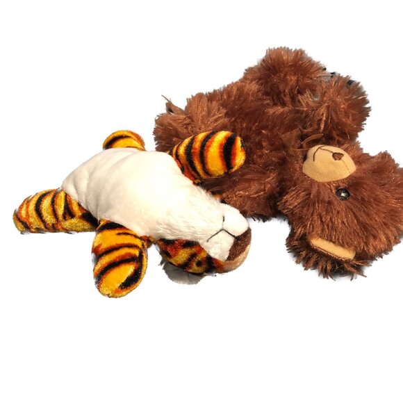 Tiger/ Bear Combo Greenbrier Teddy Bear/National Prize Tiger - Picture 4 of 8